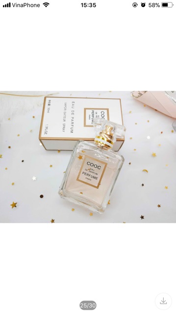 Nước Hoa Nữ Cooc Eau De Parfum Perfume Paris Hàng Nội Địa Trung Cao Cấp | BigBuy360 - bigbuy360.vn