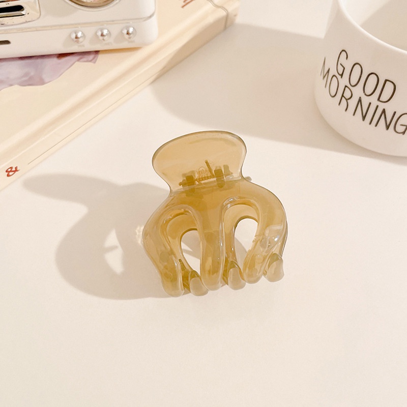 Kẹp Tóc Nhựa Acrylic Trong Suốt Đáng Yêu Thời Trang Hàn Quốc Cho Nữ
