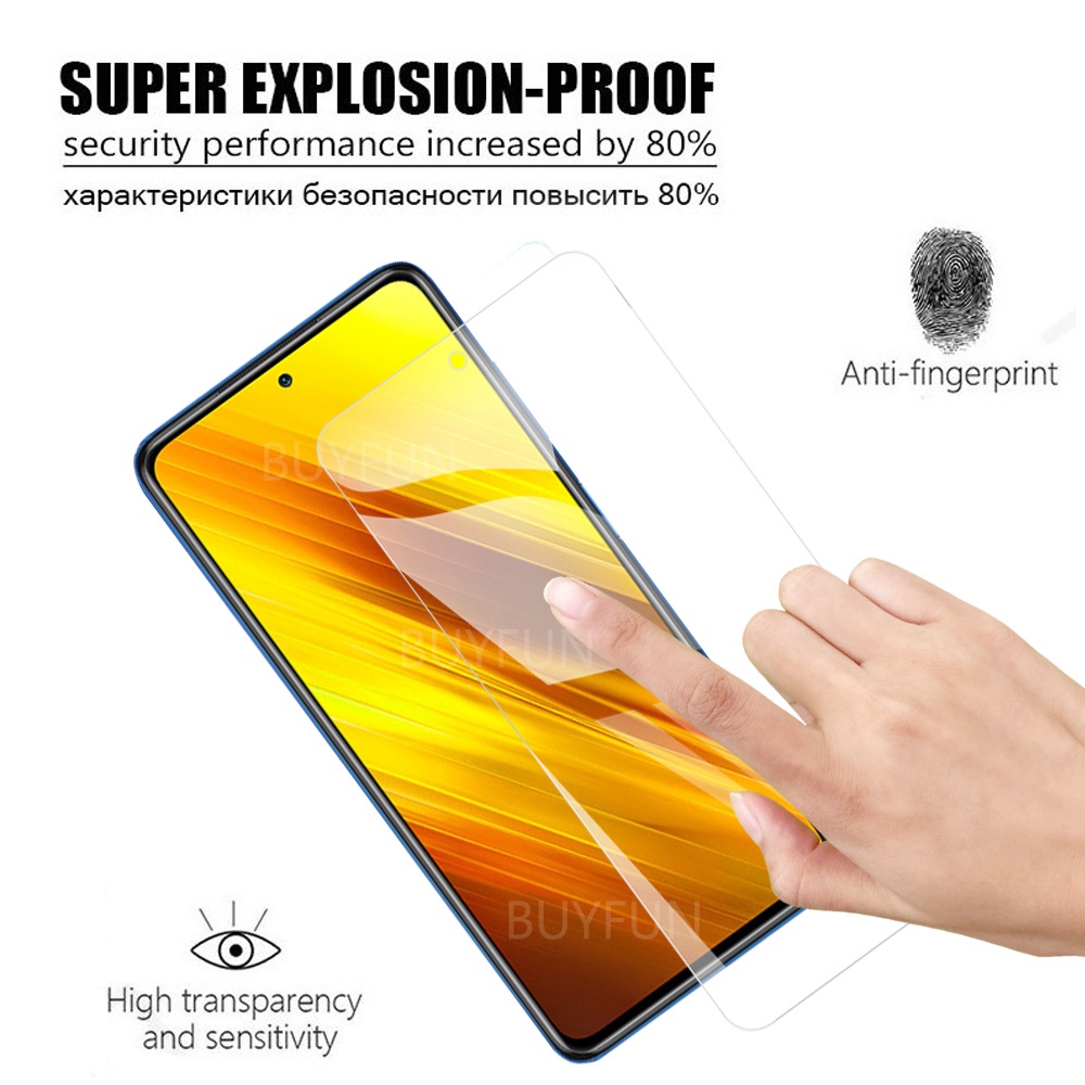 Toàn Bộ Kính Cường Lực Bảo Vệ Toàn Màn Hình Cho Xiaomi Poco X3 Nfc Mi Poco X 3 Pro Pocox3 Poko X3Nfc X3Pro
