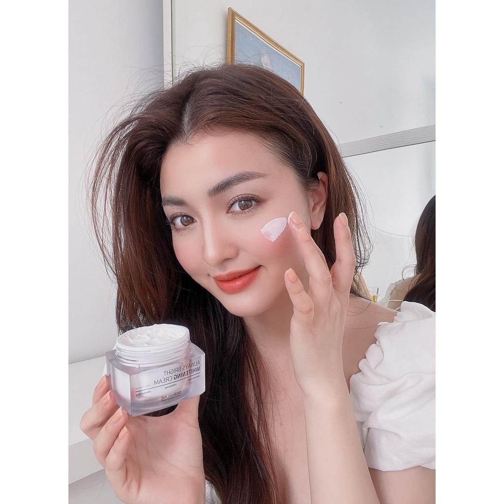 Dermaline Always Bright Whitening Cream - Kem Dưỡng Da Trắng Sáng Hàn Quốc  - Kem dưỡng ẩm | TheFaceHolic.com