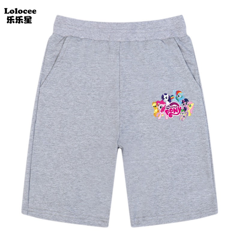 MY LITTLE PONY Quần Short Cotton In Hình Ngựa Pony Cho Bé Gái