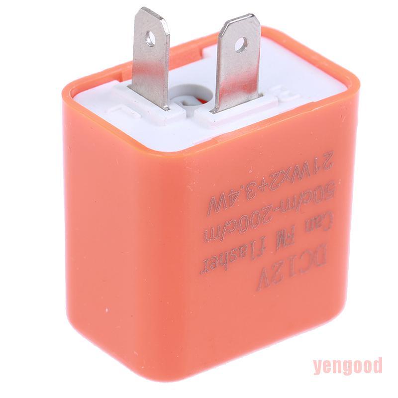 Rơ le điều chỉnh tốc độ nhấp nháy đèn led 2 pin 12V chất lượng cao tiện dụng