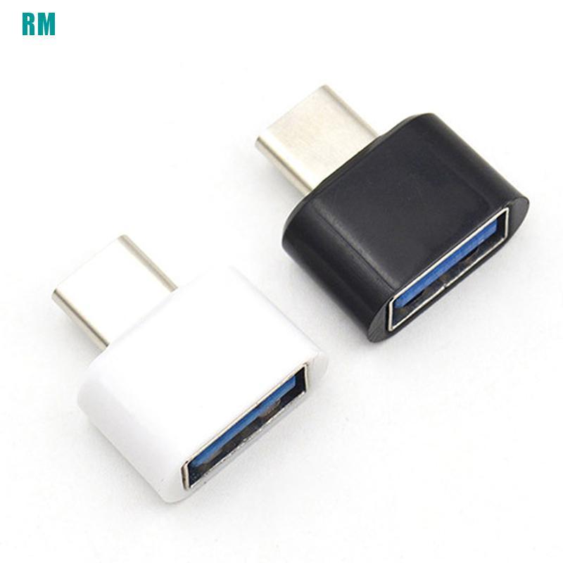 Bộ 2 đầu chuyển đổi OTG từ giắc cắm USB type-C sang cổng USB 2.0 cho điện thoại