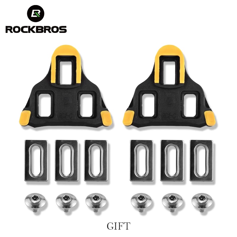 Bàn đạp xe đạp Rockbros 2 vòng bi bằng hợp kim nhôm siêu nhẹ