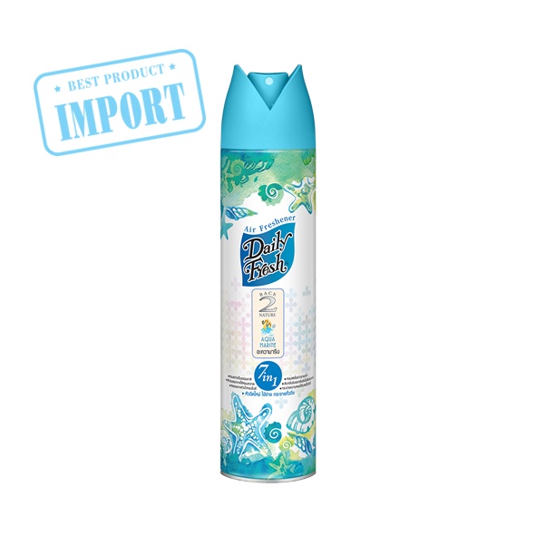 Xịt Phòng Daily Fresh Aqua Marine 300ml hương thơm sang trọng hàng nhập khẩu chất lượng cao