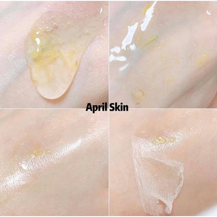 Mặt nạ lột tẩy da chết Aprilskin Calendula Peel Off Pack 100g và Cọ Real Jelly Brush