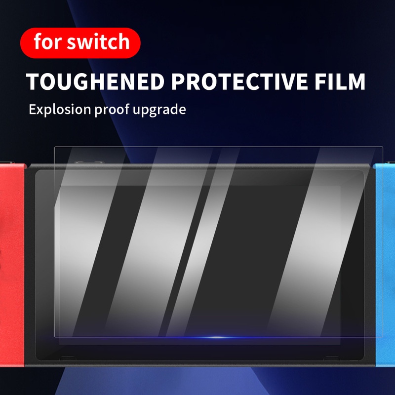 Kính Cường Lực 9H Chống Trầy Màn Hình OLED Cho Máy Chơi Game Nintendo Switch