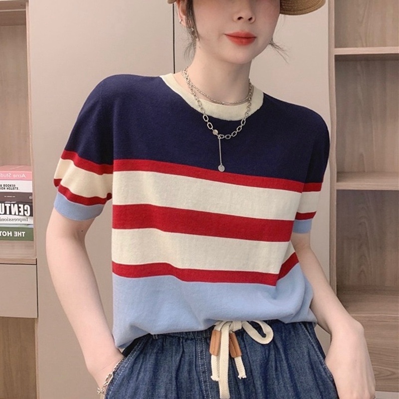 NRVP Áo Trễ Vai NgắN Tay ThờI Trang Cho Nữ