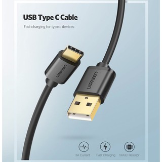 Cáp Sạc USB Type-C Cao Cấp UGREEN US141