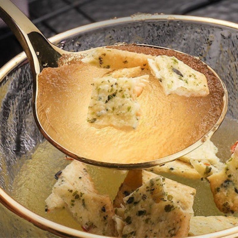 Combo 10 muỗng cao cấp Doremon inox mạ vàng mix màu Miibooshi D2.084