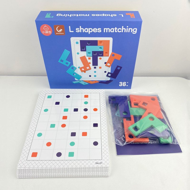 Bộ Đồ Chơi Ghép Hình Chữ L Xịn Sò, Nhiều Cách Lắp Nhiều Cách Chơi