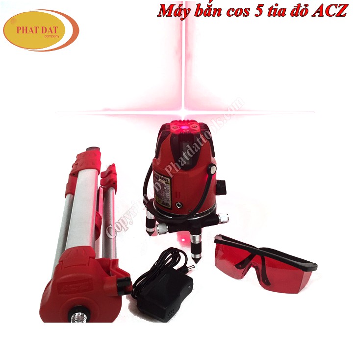 Máy bắn cos 5 tia đỏ ACZ-Máy cân mực-Bảo hành 6 tháng-Đầy đủ phụ kiện