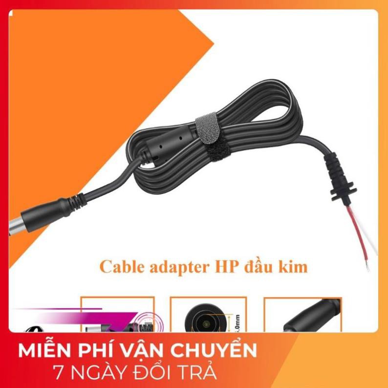 Cáp nguồn Adapter HP đầu kim chân Jack 5.0mm*7.4mm