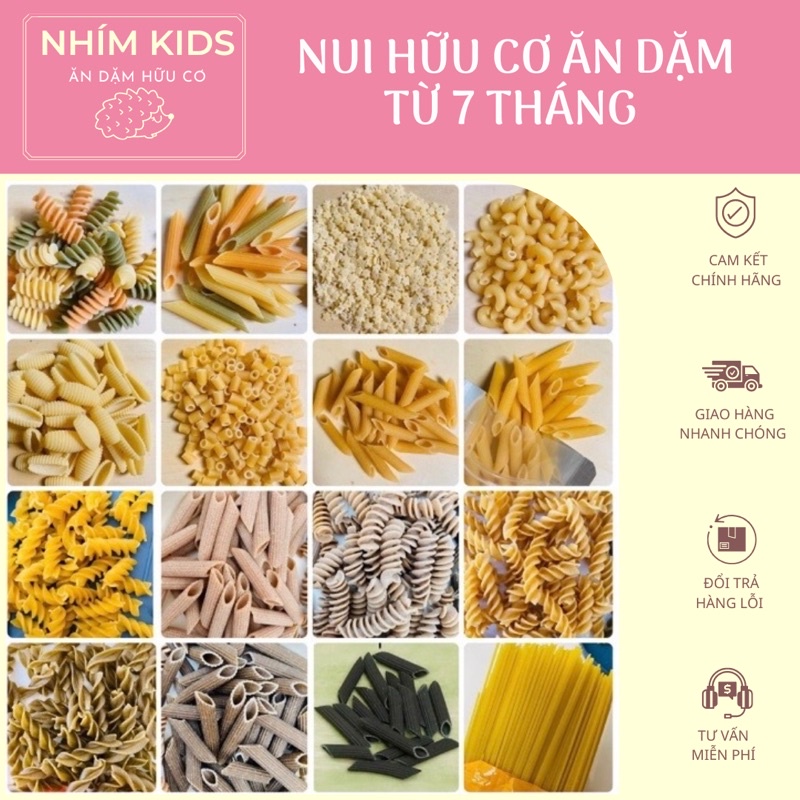 [Date 2025-2026] Nui hữu cơ Bioitalia/ Markal/Dalla Costa 50-100g