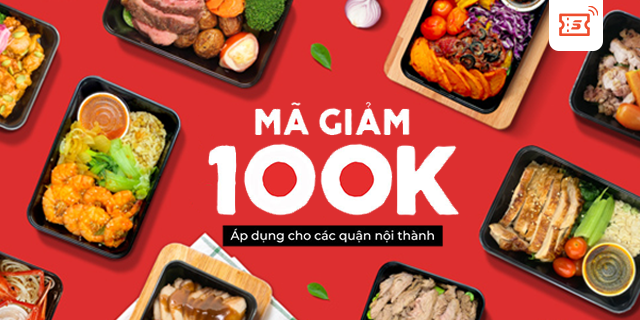 Mã giảm giá 100k khi đặt món trên Fitfood