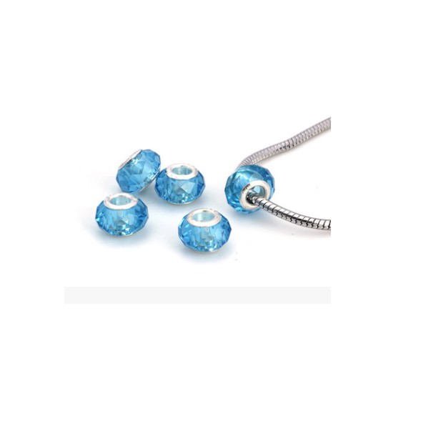 Charm pha lê xanh ngọc