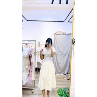 Đầm công sở 𝐌𝐢𝐥𝐥𝐢𝐞 𝐋𝐚𝐜𝐞 𝐃𝐫𝐞𝐬𝐬
