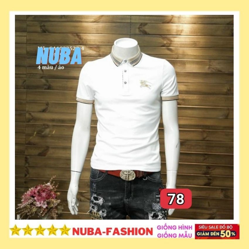 Áo thun nam nữ cổ bẻ cao cấp, ao phông chất vải polo, thấm hút mồ hôi 78 TAKA