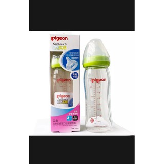 Bình sữa Pigeon thủy tinh 240ml