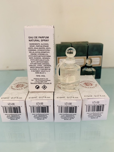 Nước Hoa mini Penhaligon’s Elisabethan Rose 5ml