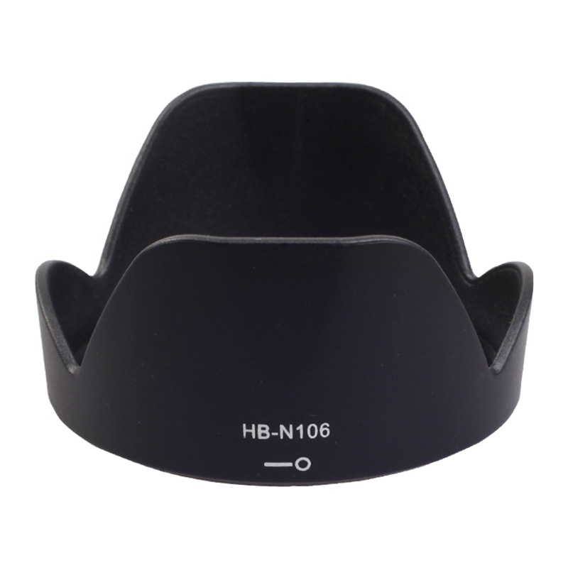 Loa Che Nắng bizoe hb-n106 Cho Ống Kính nikon af-p 18-55mm d3000 d3100 d3200 d3300 d3400 d5300 d5400 d5600 55mm.