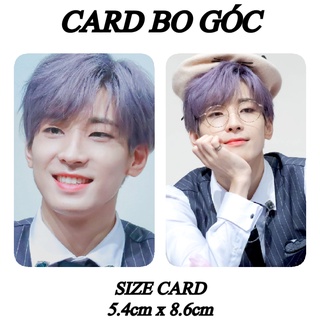 Card bo góc wonwoo seventeen