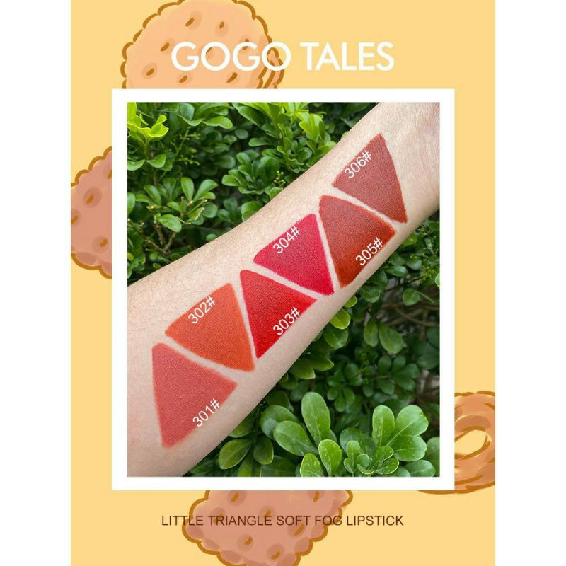 Son thỏi GOGOTALES Little Triangle Soft Fog Lipstick | BigBuy360 - bigbuy360.vn