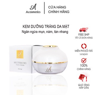 Kem Face Pháp Phương Anh Dưỡng trắng da mặt, Loại bỏ Mụn Cám, Mụn ẩn, giảm Thâm, Nám, Tàn Nhang, se khít lỗ chân lông