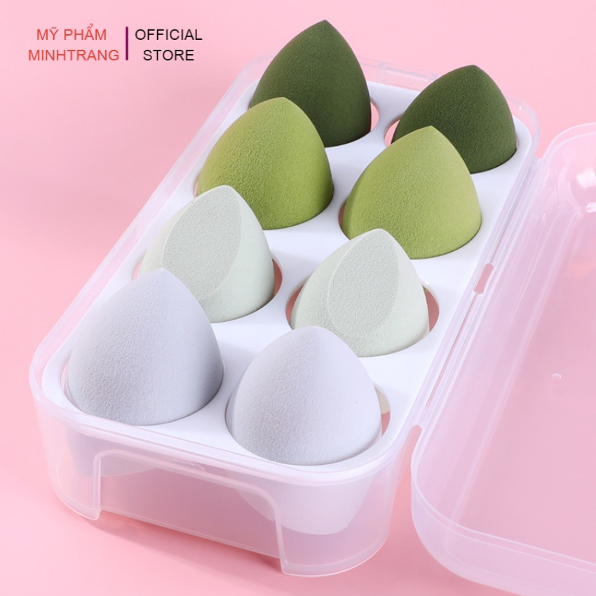 Mút tán kem nền mềm mại,mút trang điểm đẹp,tán phấn,đánh cushion,mịn màng,dễ tán,thích hợp trang điểm mọi đường nét
