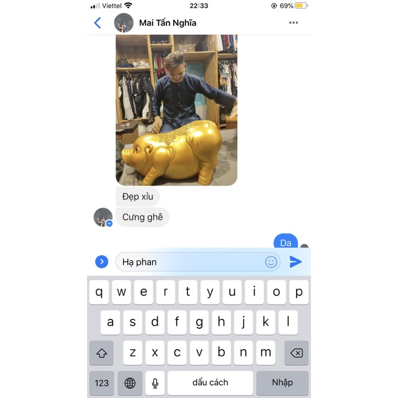 Heo đất to khủng 80 cm