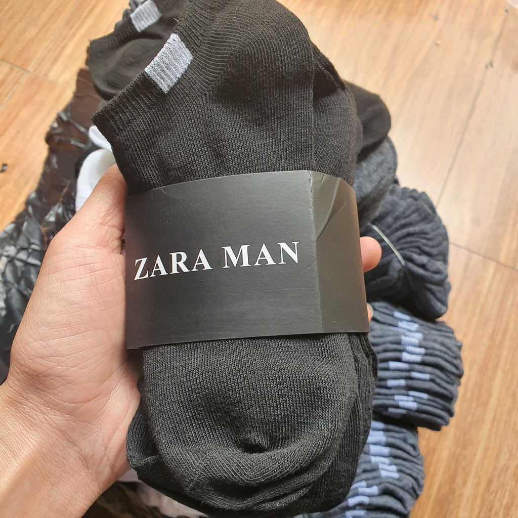 Tất Nam Nữ, Vớ Nam Nữ ZARA Cổ Ngắn, Chất Liệu Co Giãn, Mềm, Thoáng Khí Chống Hôi Chân Tốt, Giá Ưu Đãi Tại Xưởng