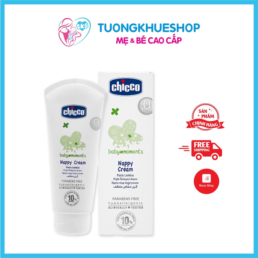 Kem chống và trị hăm tã Chicco 0M+ 100ml