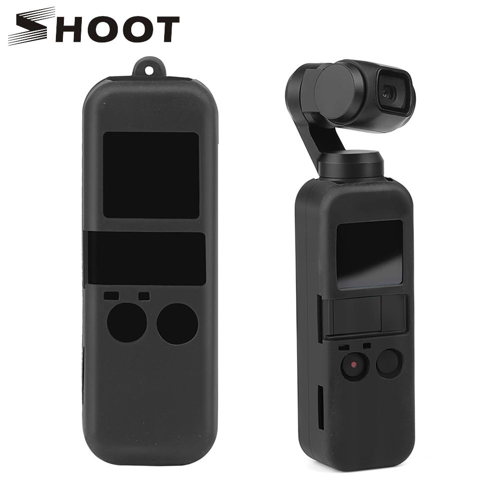 For OSMO POCKET 1Soft Silicone Protective Cover Case For DJI Osmo Pocket Cam Handle Gimbal Stabilized Handheld Camera Protector Accessory