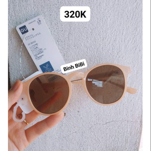 Kính Uniqlo UV400/ GU UV cut Nhật Bản, đủ bill+ clip