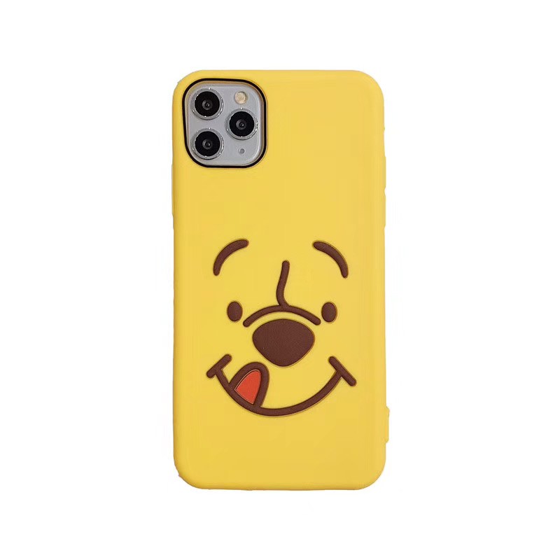 Ốp điện thoại silicon chống sốc họa tiết gấu dễ thương dành cho iphone12 12Pro 12mini 12promax 11 Pro Max X XR XS Max 7 8 6 6s Plus