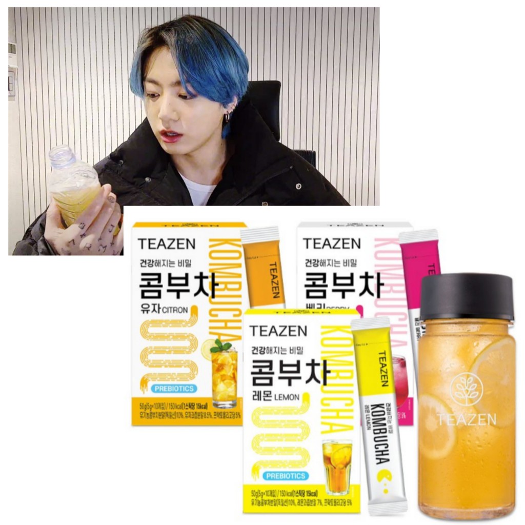 [Hàng mới về] Bột pha Kombucha phong cách nhóm nhạc Bts Jungkook