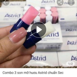 Combo 3 Son dưỡng mỡ huơu Astrid chuẩn Sec