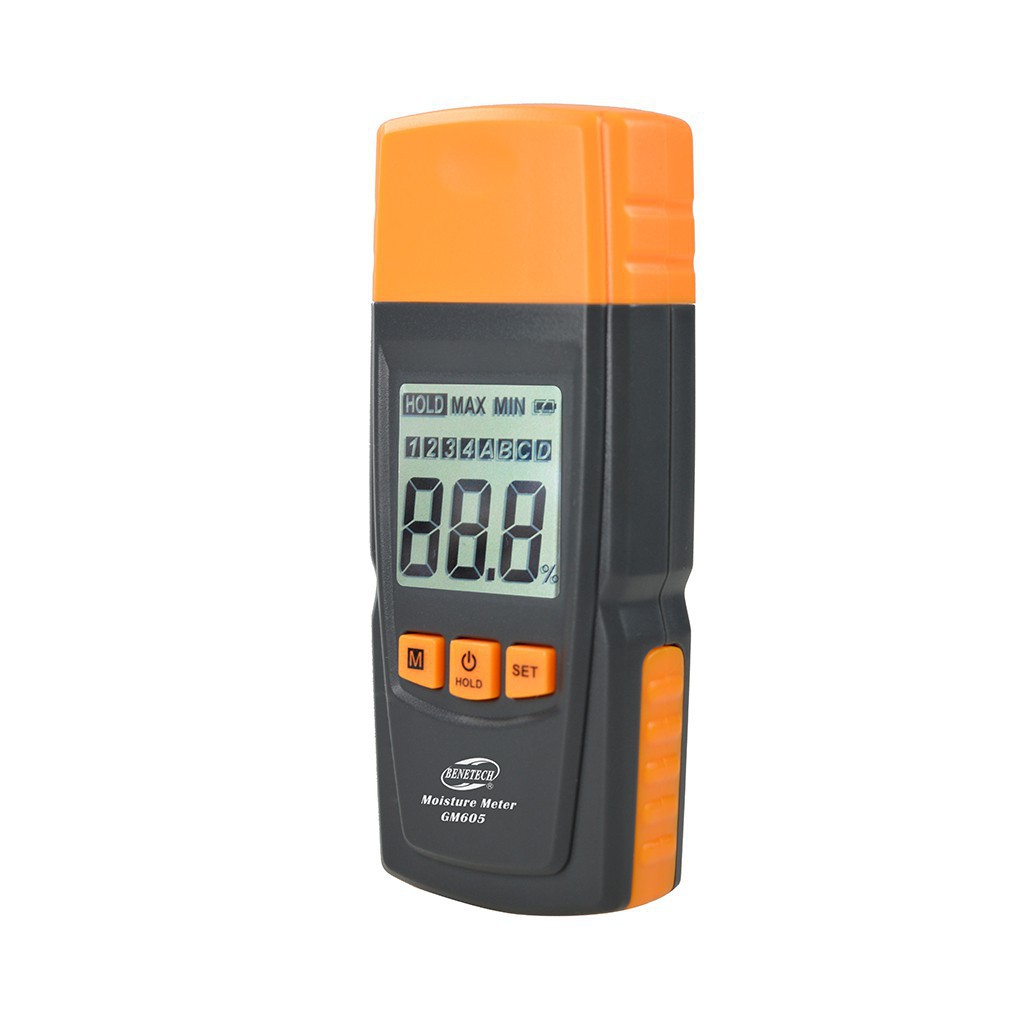 Thiết bị GM605 đo độ ẩm cho đồ dùng bằng gỗ 0-41% chuyên dụng