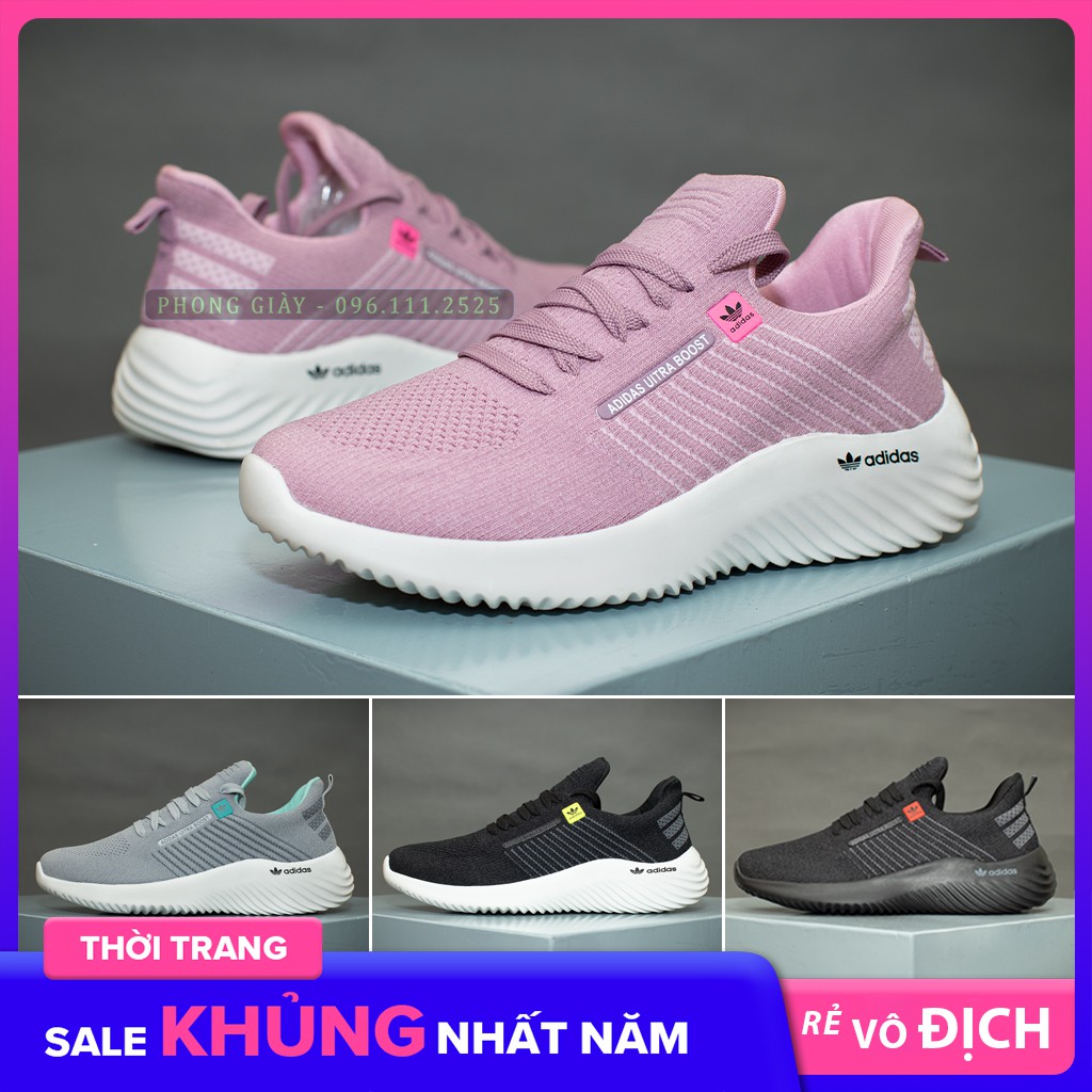 Giày Sneaker Nữ Giày Thể Thao Nữ D30 04 Màu