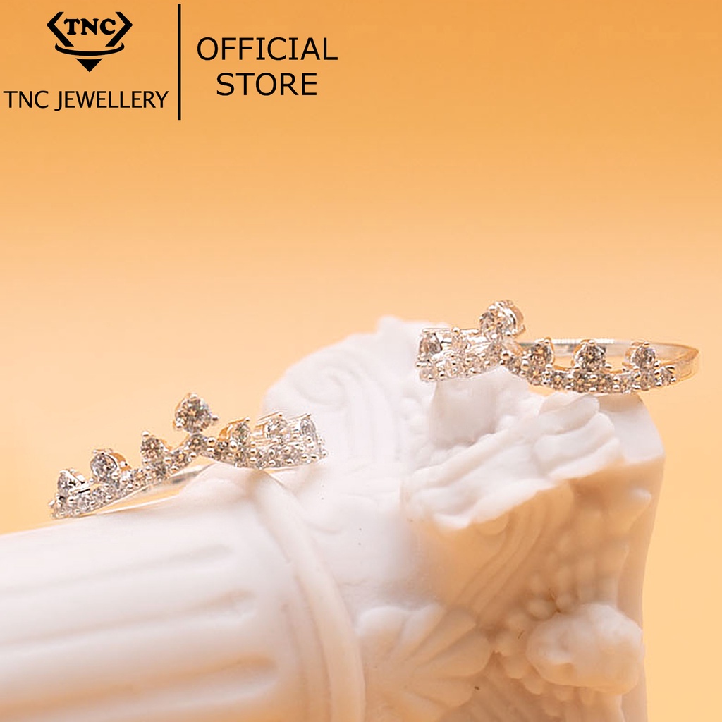 Nhẫn Bạc Nữ Vương Miện Công Chúa Princess-Trang Sức TNC JEWELLERY