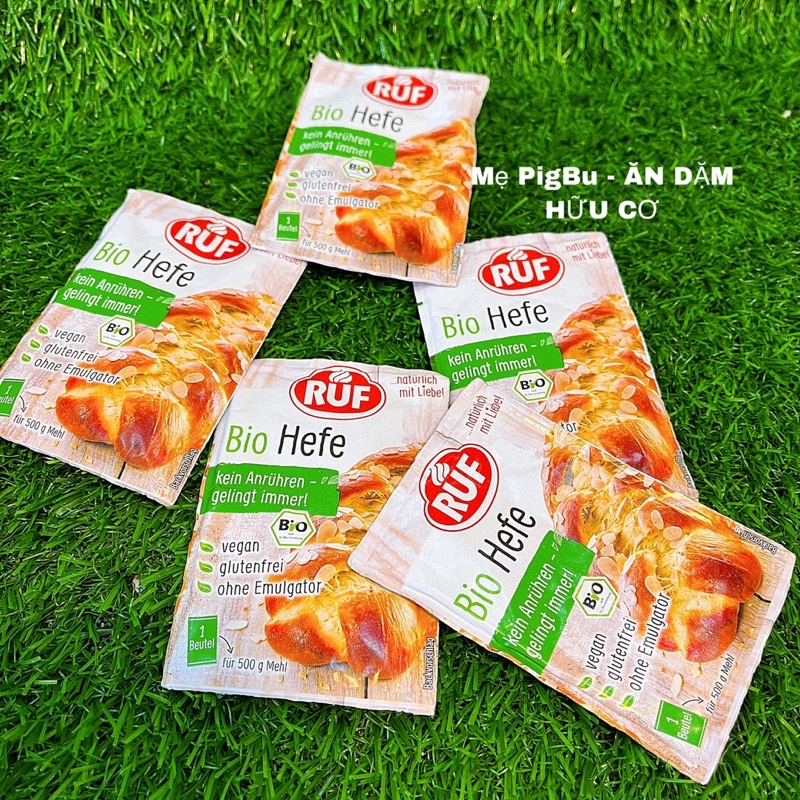 MEN NỞ HỮU CƠ RUF GÓI 9GR