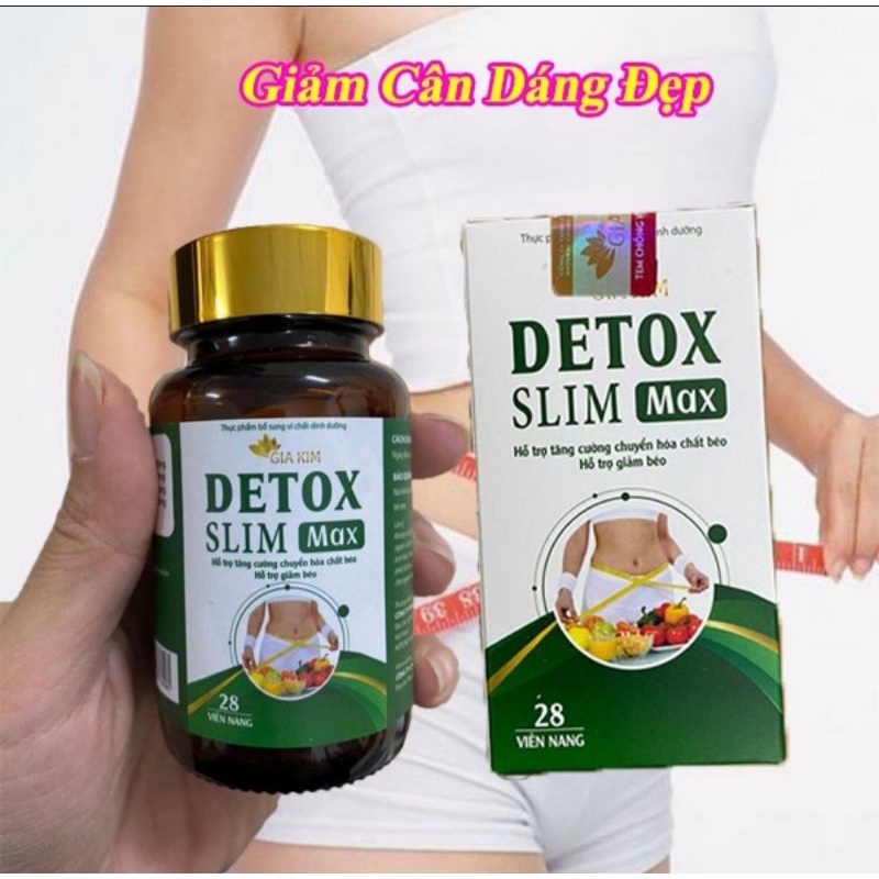 DETOX slim max hỗ trợ giảm cân