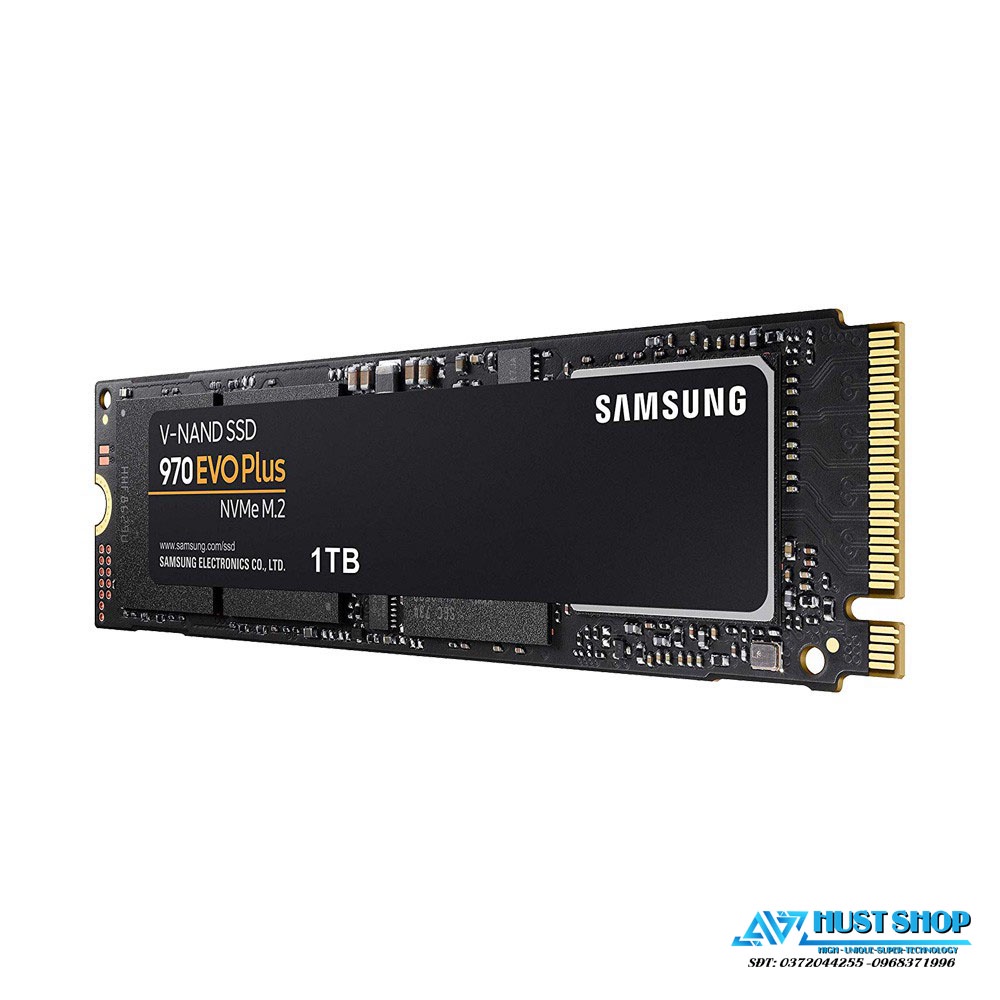 Ổ cứng SSD Samsung 970 EVO Plus PCIe NVMe V-NAND M.2 2280 1TB MZ-V7S1T0BW | WebRaoVat - webraovat.net.vn
