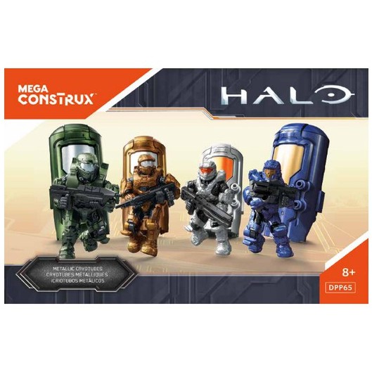 Mega Construx Halo Metallic Cryotube - Bộ xếp hình Mega Construx
