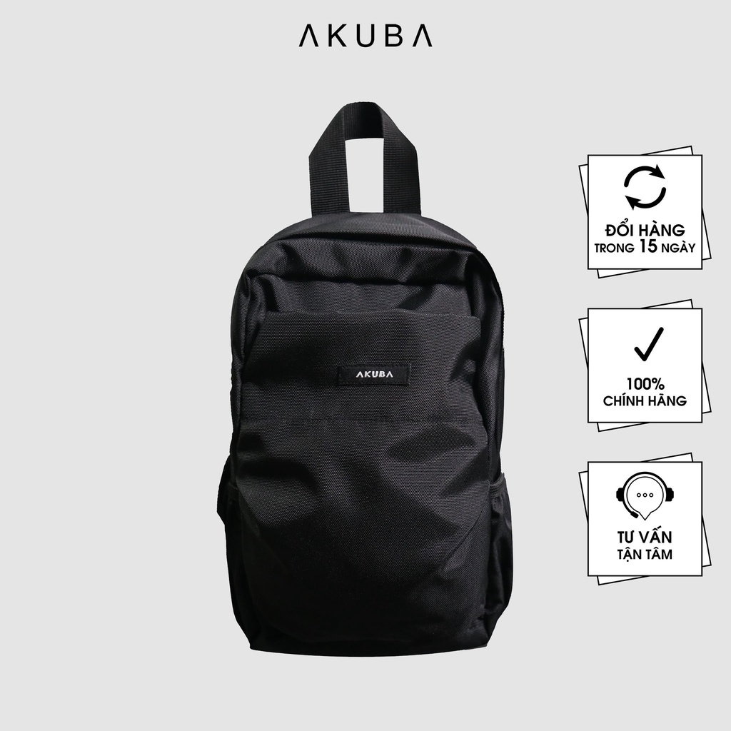 Túi đeo chéo nam AKUBA chất liệu canvas 01AB2087