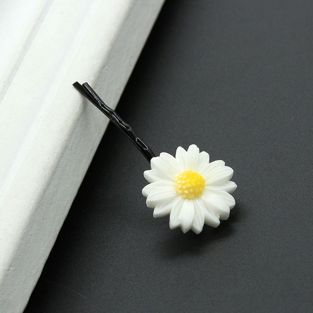 WONDERFUL Fashion 2Pcs Headwear Ponytail Girls Mini Daisy Elastic Rope Clip