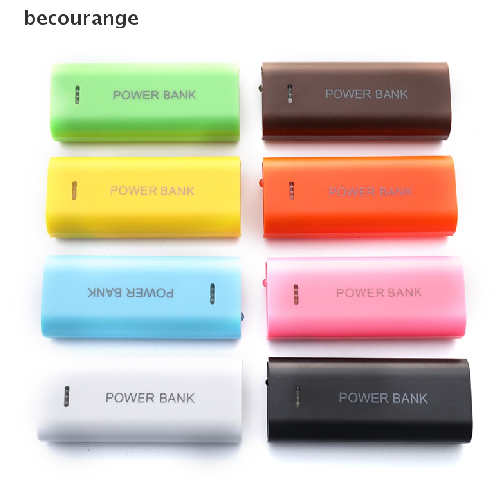 Vỏ gắn sạc dự phòng pin 18650 5V 5600mAh 2X cổng USB làm thủ công