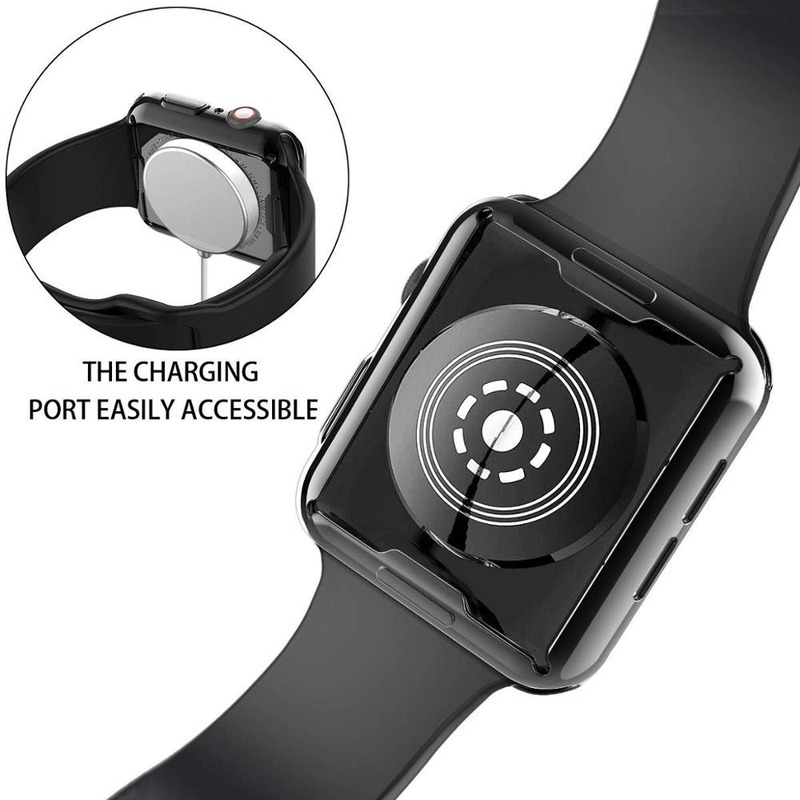 BUMPER Ốp Bảo Vệ Mặt Đồng Hồ Apple Watch Series 6 Se 44mm / 40mm Iwatch 3 42mm / 38mm