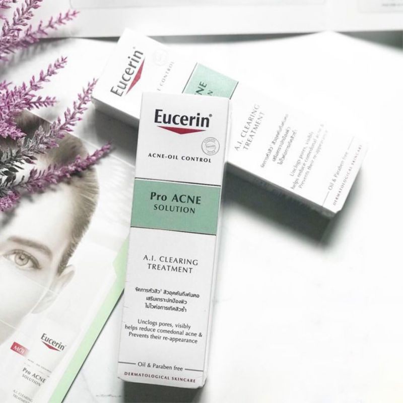 Tinh chất giảm mụn Eucerin Pro ACNE Solution A.I. Clearing Treatment