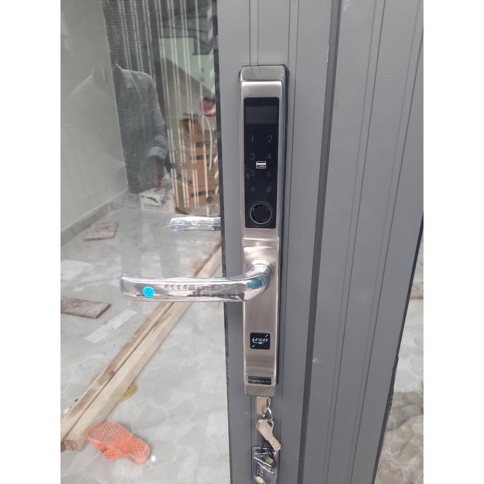 VR-S30C Khóa cửa vân tay nhôm xingfa Viro-Smartlock 4in1, hàng chính hãng BH 12T